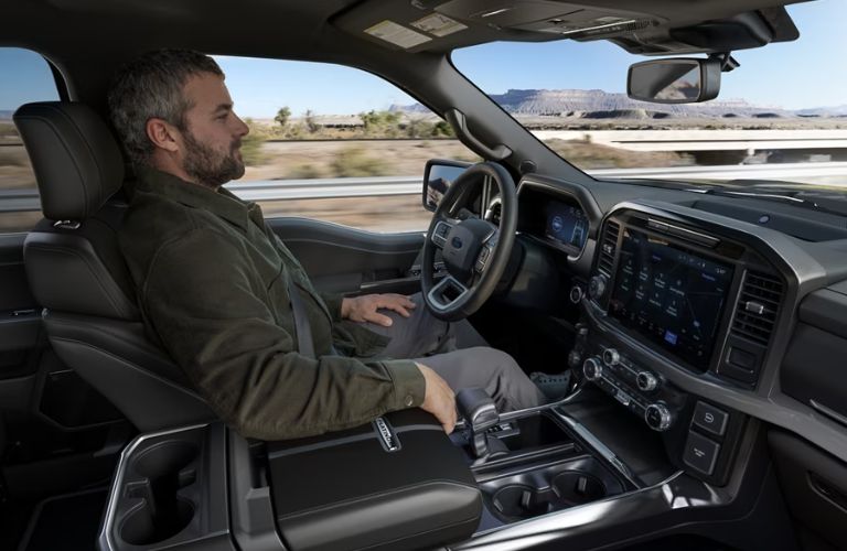 2025-Ford-F-150 front interior