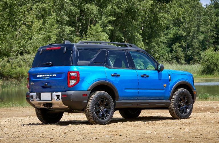 2025 Ford Bronco Sport back and side view