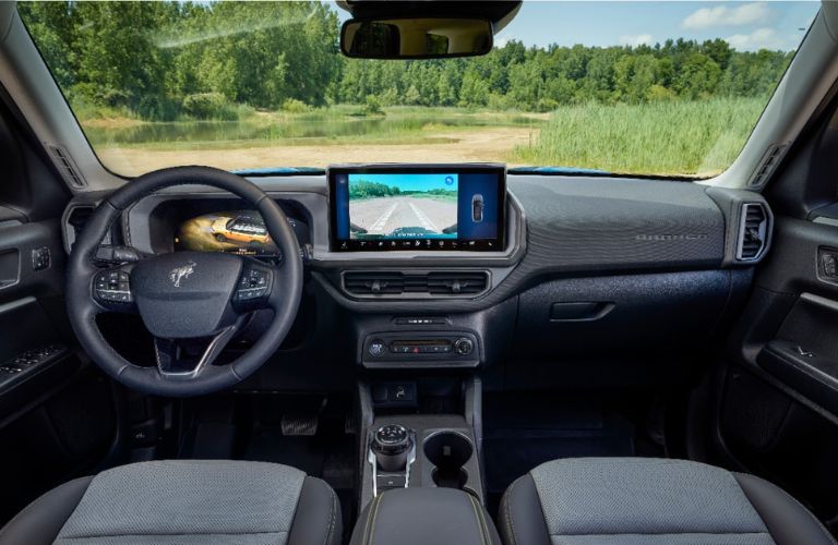 2025 Ford Bronco Sport front interior